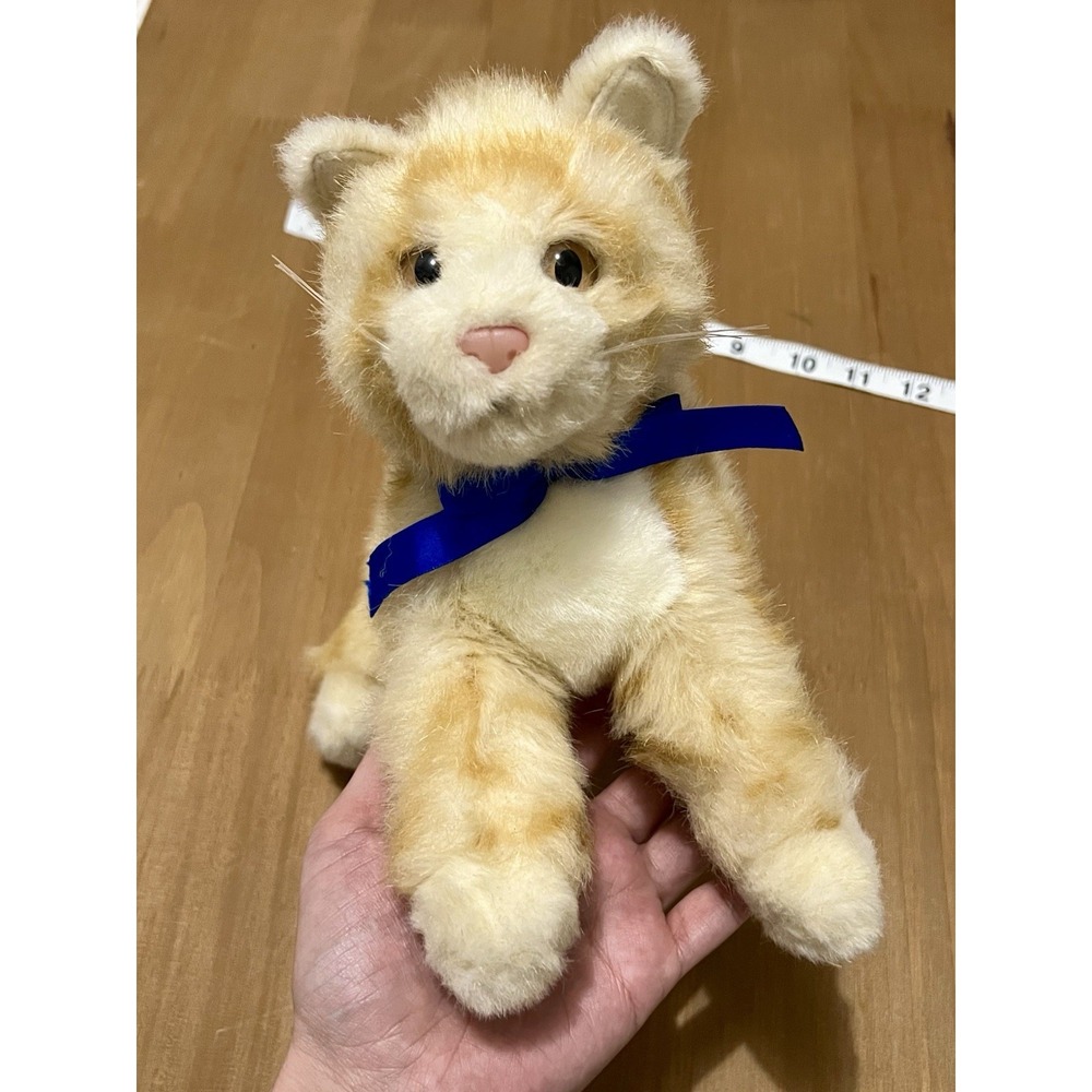 Douglas Cat Orange Stripe Tabby Kitten Very Clean Soft‎ Quality Plush Toy Rare